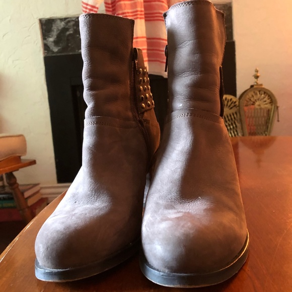 beautiful taupe ankle boots 37 - Picture 7 of 8